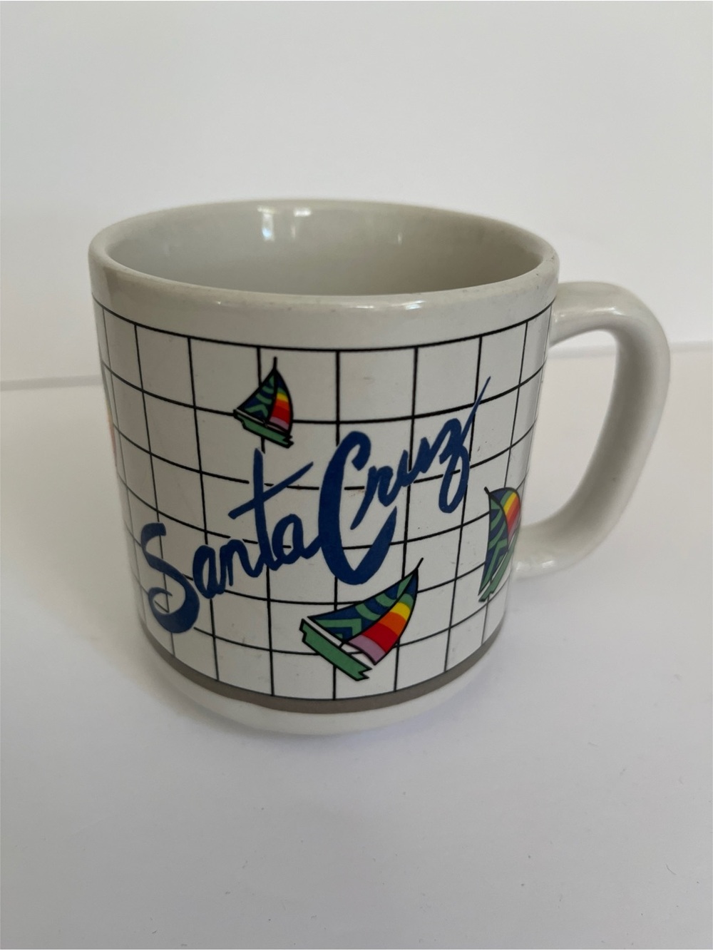 Vintage Santa Cruz Souvenir Ceramic Mug